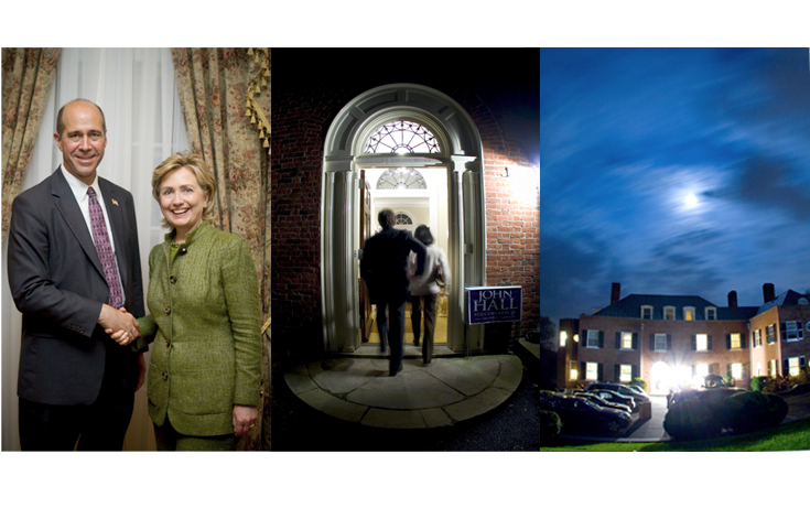 Bedford NY campaign trail with Clinton
